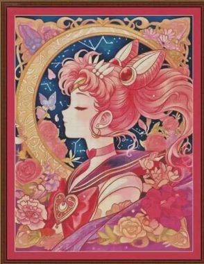 【Fairy Brand】Tarot Cards - Little Rabbit 14CT Pre-stamped Canvas(65*85cm) 126 Colors Egyptian Cotton Cross Stitch