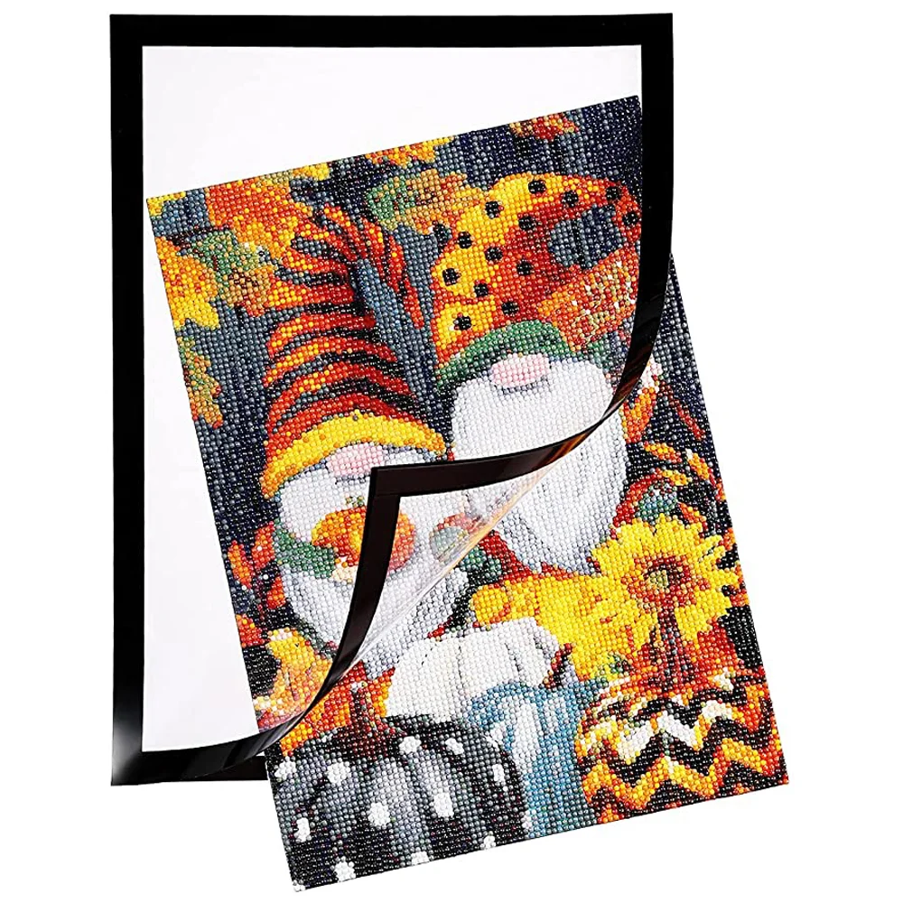 DIY Diamond Painting Magnetic Frame Self-Adhesive Poster Photo Wall Holder