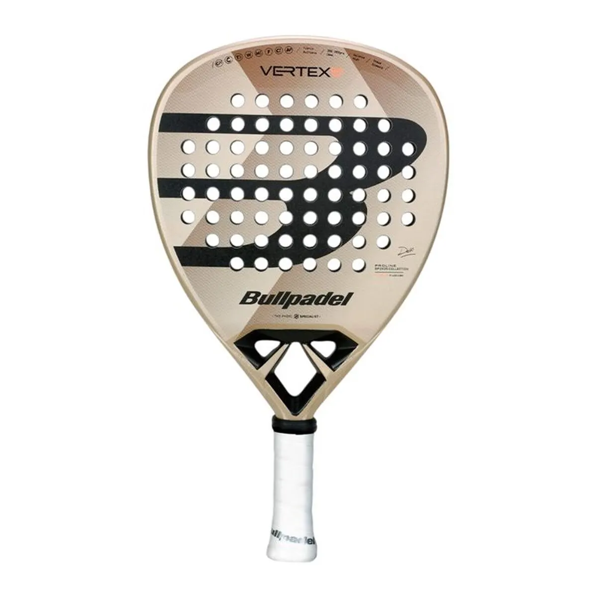 Padel Racket Bullpadel Vertex W Grey Children's