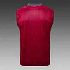 2025/2026 S&atilde;o Paulo Pre-Match Training Red Vest+Shorts Football1:1 Thai Quality