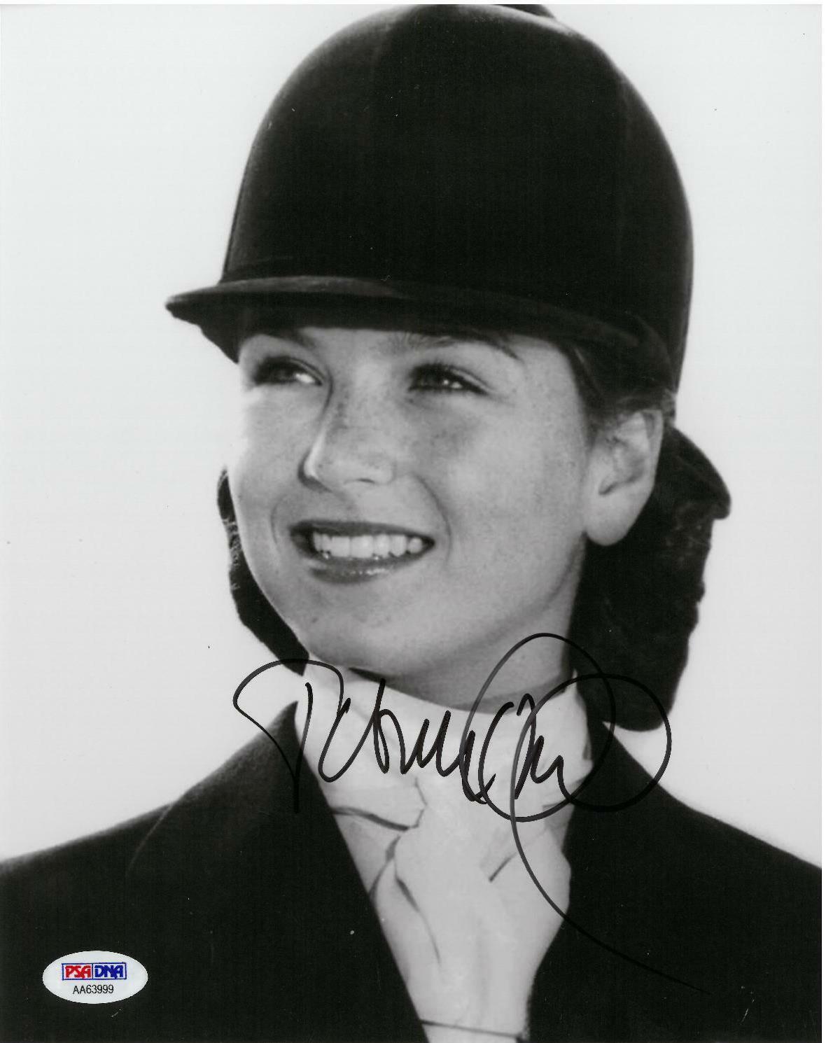 Tatum O'Neal Signed International Velvet Autographed 8x10 Photo Poster painting PSA/DNA #AA63999