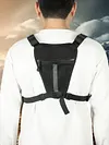 Sports Chest Bag Chest Fanny Pack Adjustable Strap Breathable for Cycling Hiking
