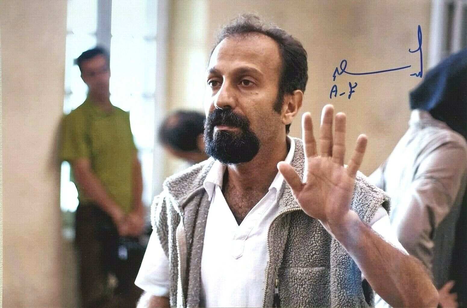 ASGHAR FARHADI In-Person Signed Autographed Photo Poster painting RACC COA A Hero Separation