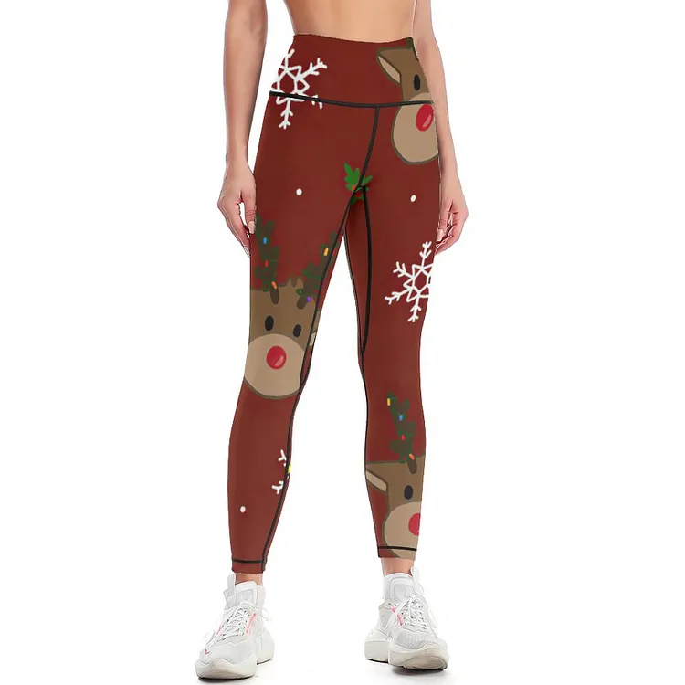 Personalized Custom Women's Yoga Pants for Women Full Print