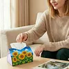 Sunflower Diamond Painting Tissue Box 7.48x5.12Inch Diamond Art Tissue Box 5D Diamond Art Tissue Cover for Kitchen Restaurant Bar Office Parties