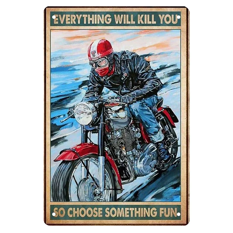 Ride A Motorcycle - Vintage Tin Signs/Wooden Signs 8*12Inch/12*16Inch