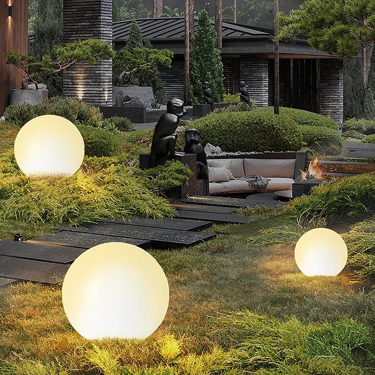 Moon Shaped LED Waterproof Modern Outdoor Lights Landscape Lighting - Appledas