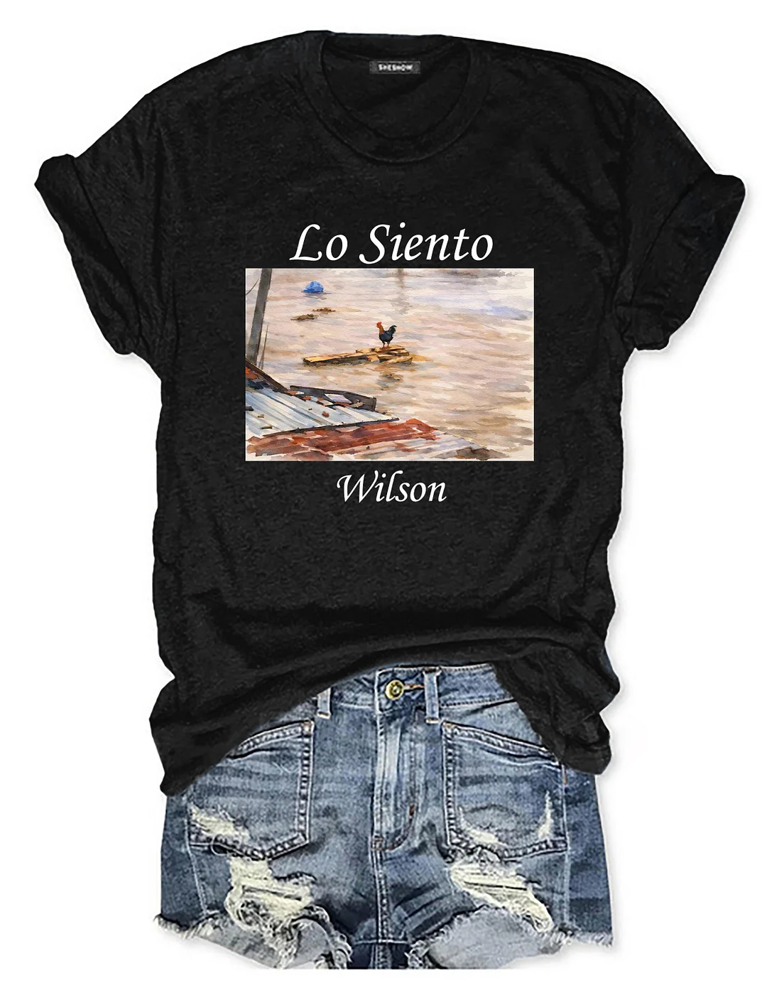 Lo Siento Wilson Rooster T-shirt