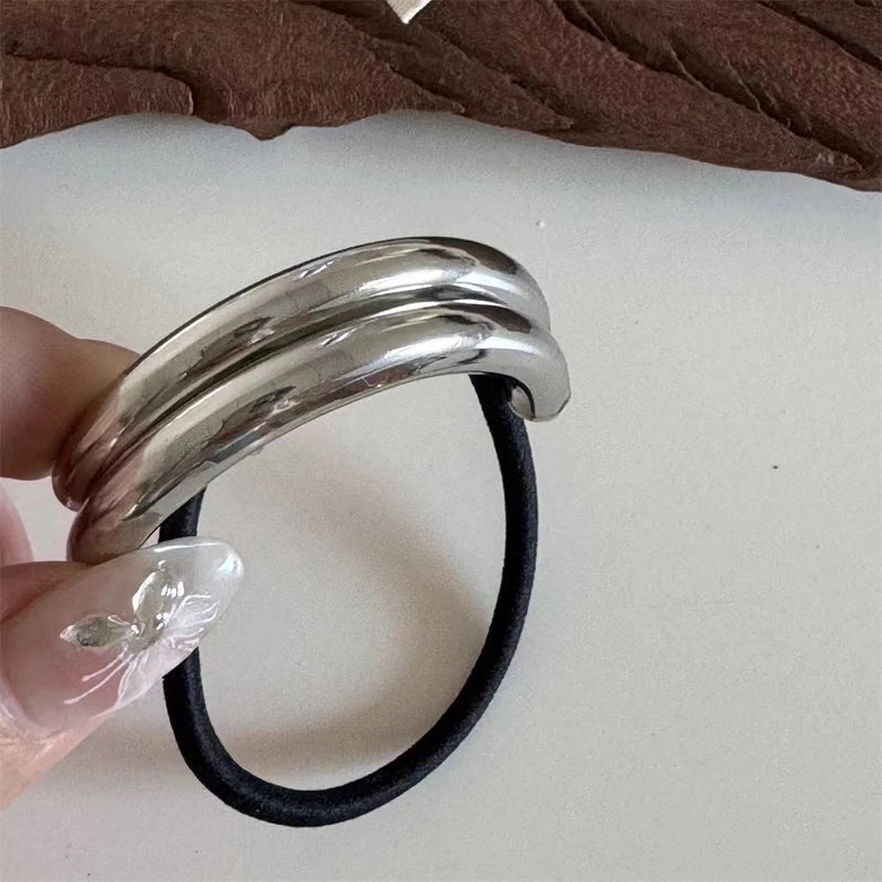 Women’s Elegant Classic Style Bow Knot Alloy Hair Tie
