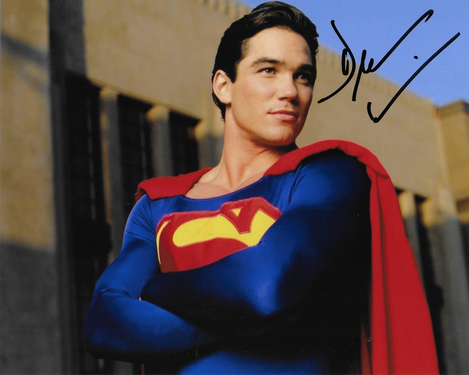 Dean Cain Lois & Clark Superman Original Autographed 8X10 Photo Poster painting 2 signed @ HShow