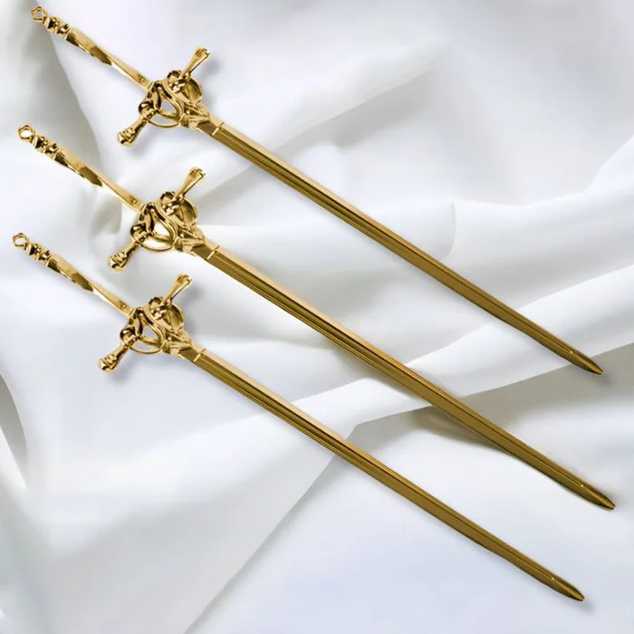 Fashionable Sword Hair Pins Set