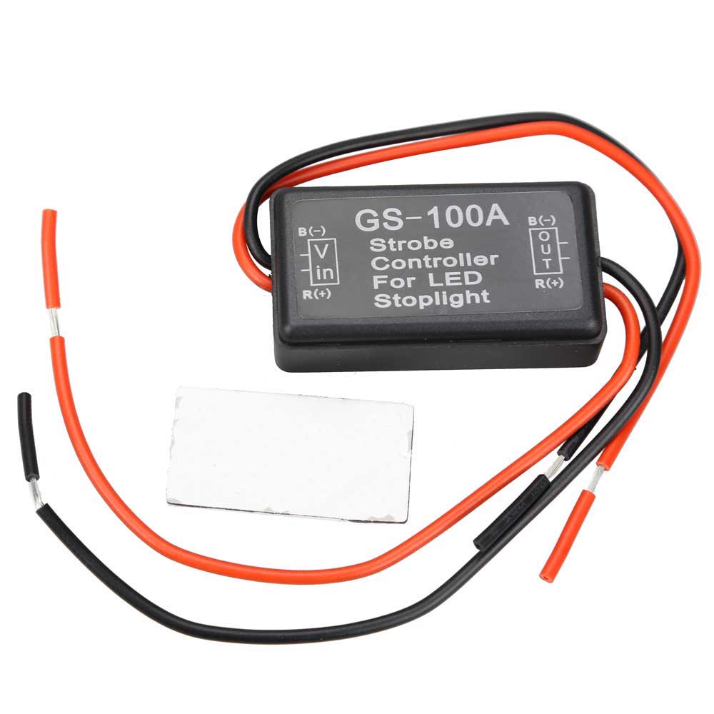 

Flash Strobe Controller Flasher Module for LED Brake Stop Light Lamp, 501 Original