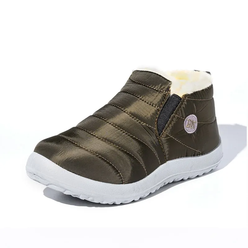 Women Boots Non-Slip Waterproof Winter Ankle Snow Boots Women Platform Boots Female Winter Shoes With Thick Fur Botas Mujer 2021