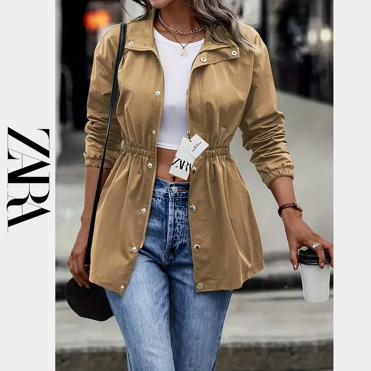 Nov&aacute; d&aacute;msk&aacute; větruodoln&aacute; bunda od Zary