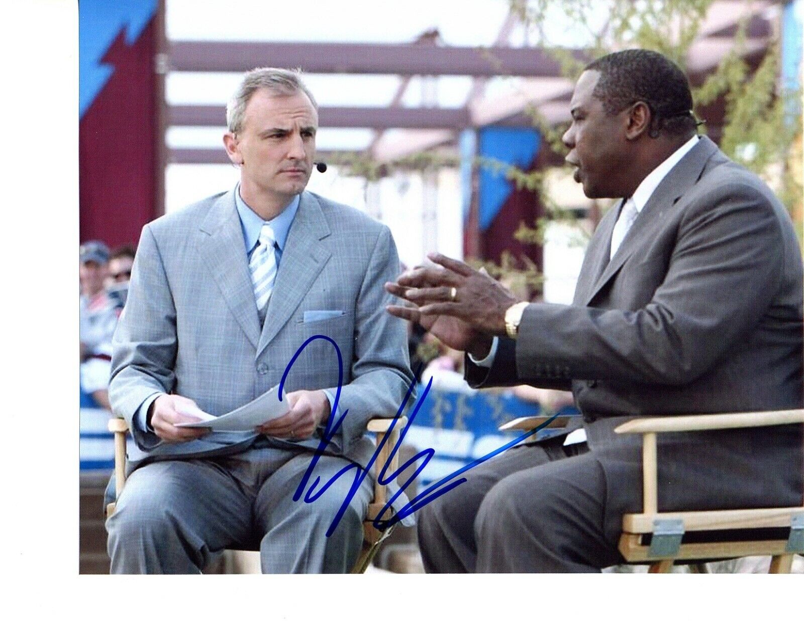 Trey Wingo ESPN Radio Personality signed autographed 8x10 Photo Poster painting Golic & Wingo!