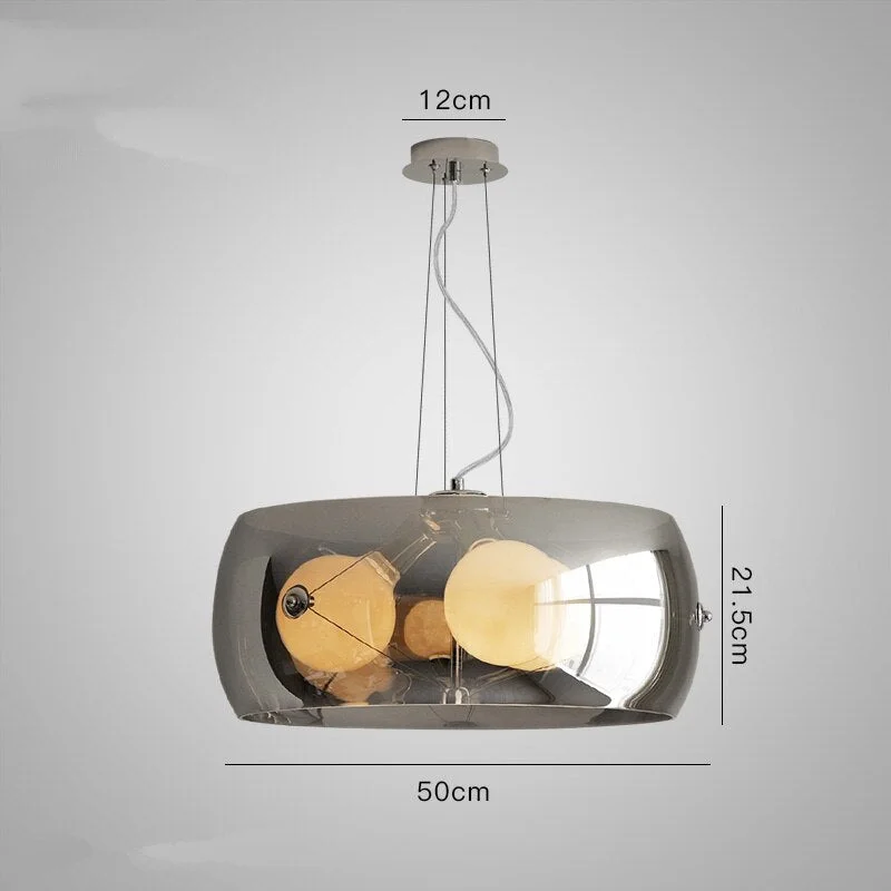 Nordic Glass Pendant Lights Lighting Modern Industrial LED Pendant Lamp Living Room Dining Room Kitchen Hanging Lamps Luminaries