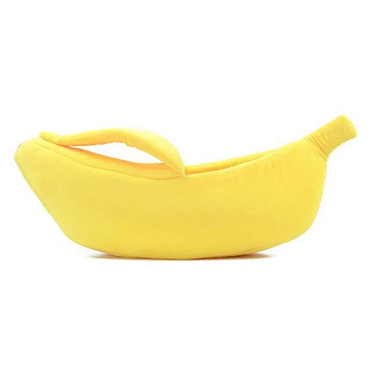 Cute Banana Portable Soft And Comfortable Pet Bed