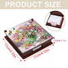Bouquet Diamond Painting Notecard Box Gem Art Sticky Note Holder for DIY Art