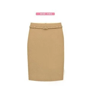Business Work Wear 2019 Fashion Women Skirts Long Mid-calf Length High Waist Pencil Formal Woman Skirt S - XXL Office Lady Skirt
