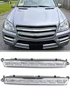 LED Daytime Running Light DRL Fog Lamp for Mercedes Benz GL63 AMG X166 2012-2016
