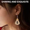 12 Pairs Denim DIY Diamond Art Earrings Double Sided Diamond Painting Earrings