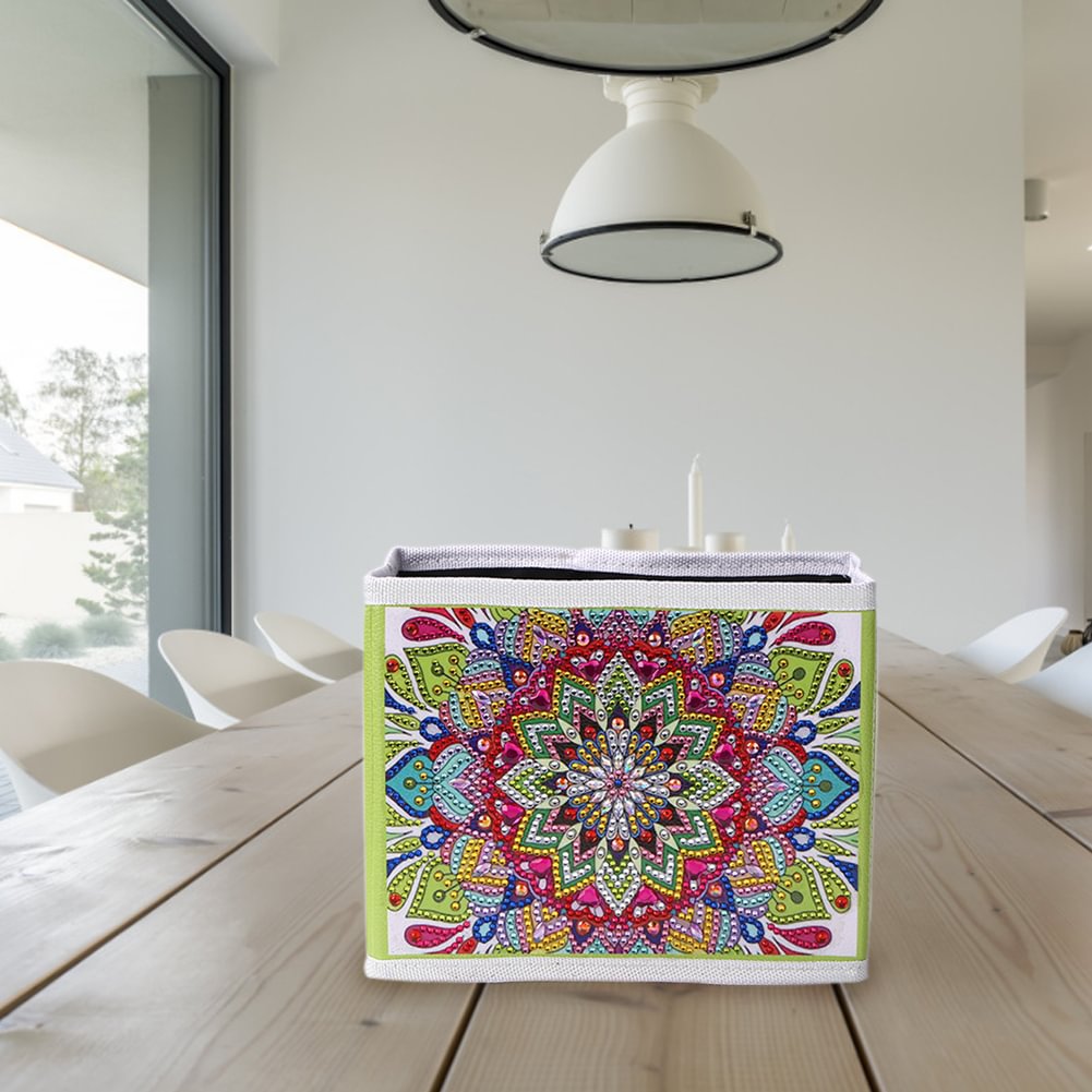 DIY Diamond Painting Folding Storage Box Home Craft Art Kit Case (20*16