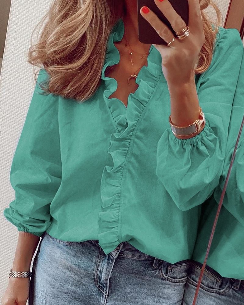 New Women Spring Autumn Summer Chiffon Tops Tees Plus Sizes Big Large Long Sleeve Shirt Casual Femme Blouse Shirts Befree Boho
