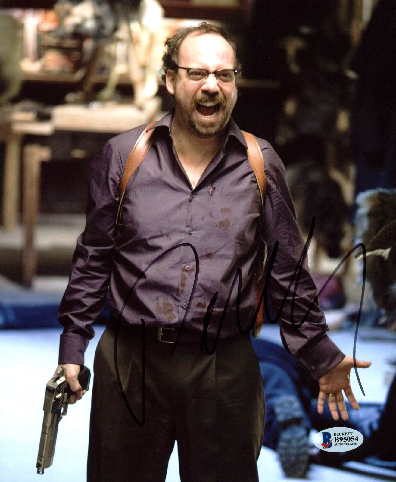 Paul Giamatti Shoot Em Up Authentic Signed 8X10 Photo Poster painting Autographed BAS #B95054