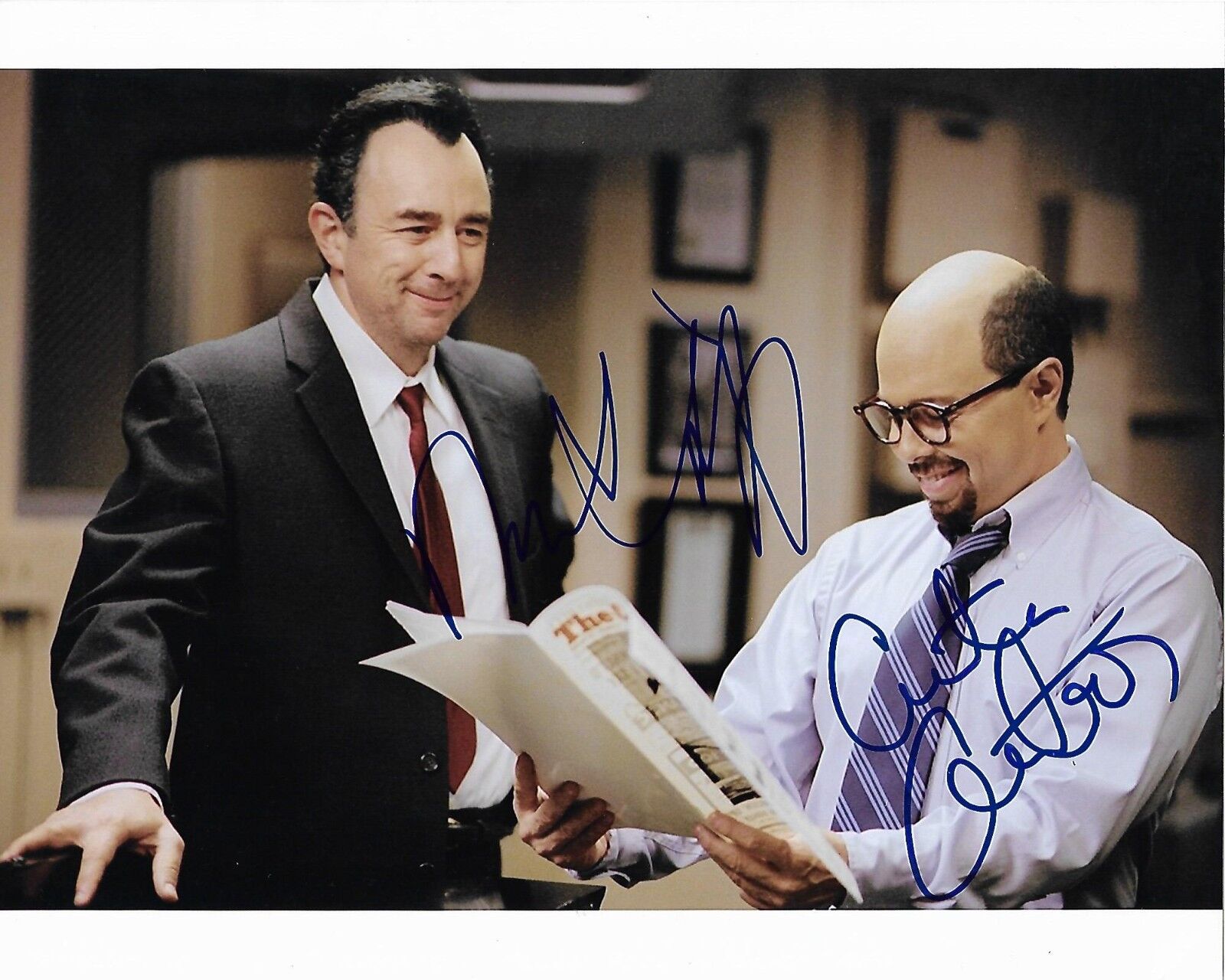 RAY AUTOGRAPHED Photo Poster painting SIGNED 8X10 #2 RICHARD SCHIFF CURTIS ARMSTRONG