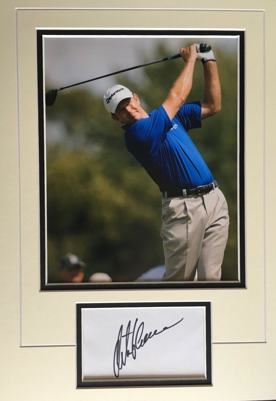 RETIEF GOSSEN - South African GOLFER - SUPERB SIGNED Photo Poster painting DISPLAY