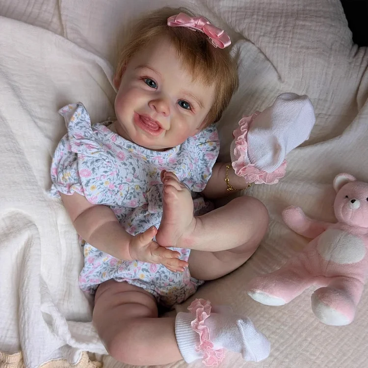 19inch Handmade Reborn Doll For Children'S Birthday And Christmas Best Toy Gift