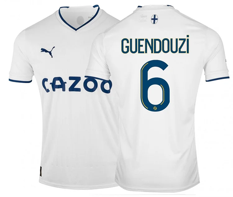 Olympique Marseille Mattéo Guendouzi 6 Home Trikot 2022-2023