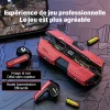 &Eacute;couteurs de jeu sans fil semi-intra-auriculaires avec affichage LED