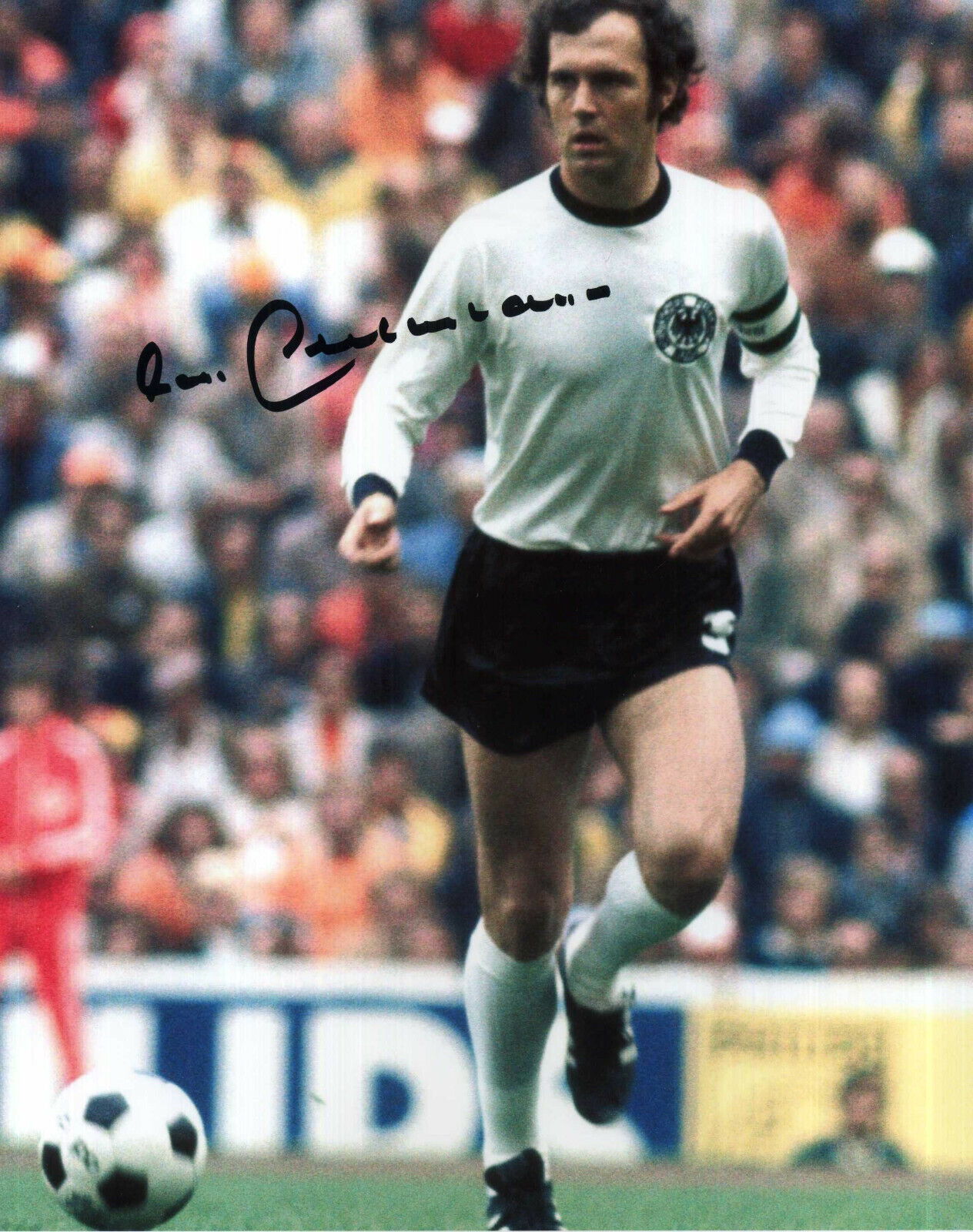 FRANZ BECKENBAUER Signed Photo Poster paintinggraph - German Footballer - Preprint