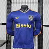 Joyfball 2025/2026 Player Version Long Sleeved Newcastle United Third Away Football Jersey 1:1 Thai Quality（The player version jersey is a bit tight, please pay attention to the size selection）