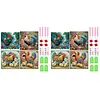 (US Local)4pack Chicken-Special Shaped Diamond Painting Kit(30x30cm)