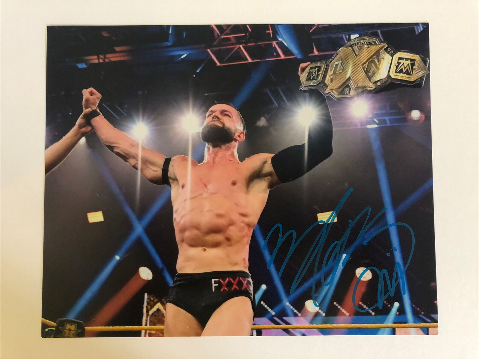 Finn Balor Autographed 8x10 Photo Poster painting WWE