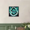 Aurora loup-perceuse ronde peinture diamant-40*40cm