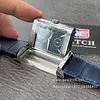 Jaeger LeCoultre Reverso Duoface Small Seconds Q3988481 Blue and White Dial super clone