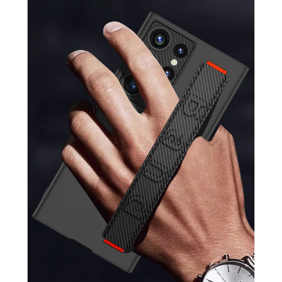 Applicable To For Samsung S23/S22 Series Wrist Strap Bracket Mobile Phone Case