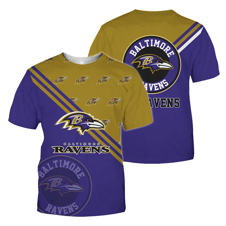 Baltimore Ravens All Over Print T-Shirt