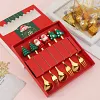 Ensemble De Vaisselle De No&euml;l En Acier Inoxydable
