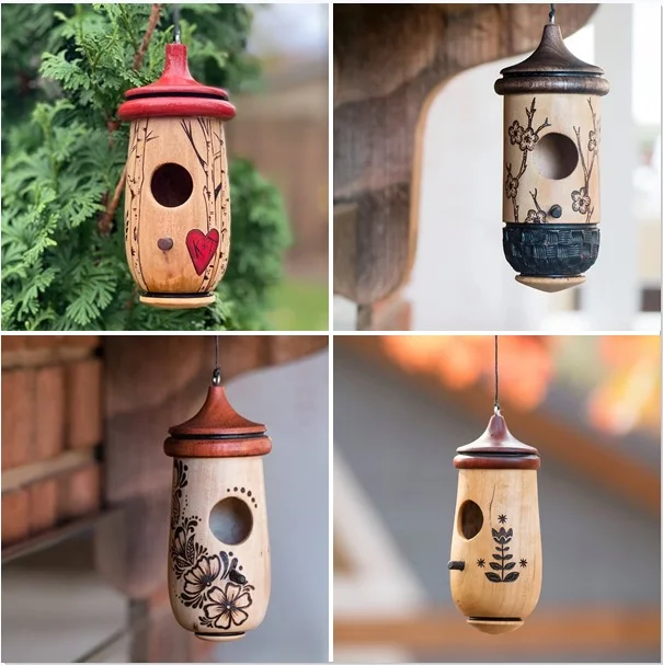 (🎄Christmas Sale🎄 - 50% OFF) 💕Wooden bird House-Gift For Nature Lovers