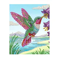 Tropical Shore Hummingbird - Pearls Painting
