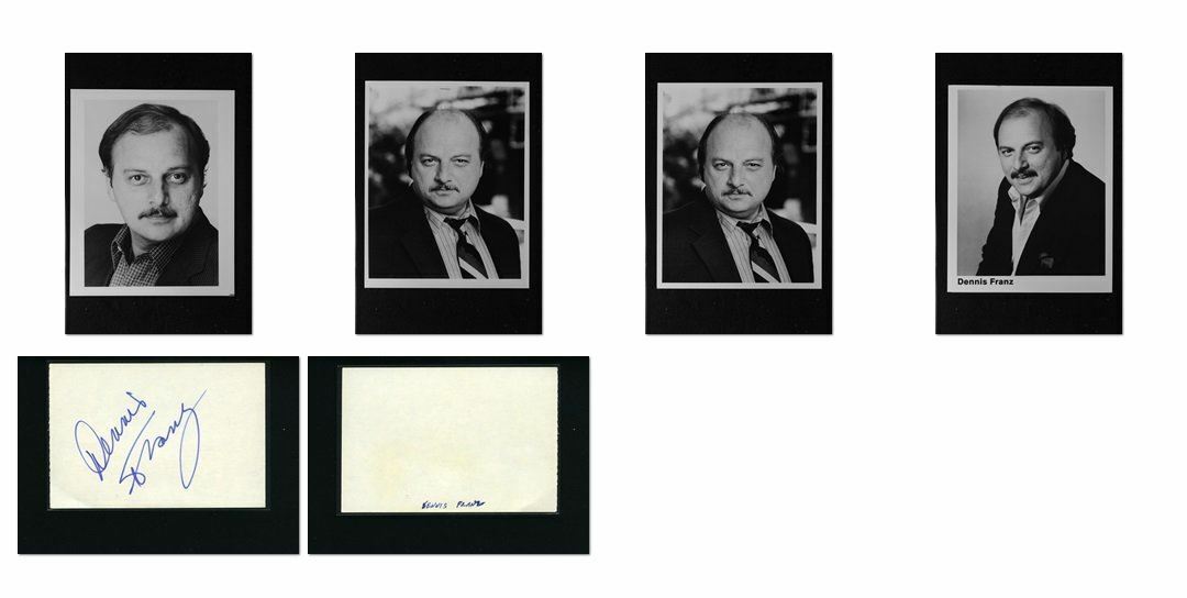 Dennis Franz - Signed Autograph and Headshot Photo Poster painting set - NYPD Blue