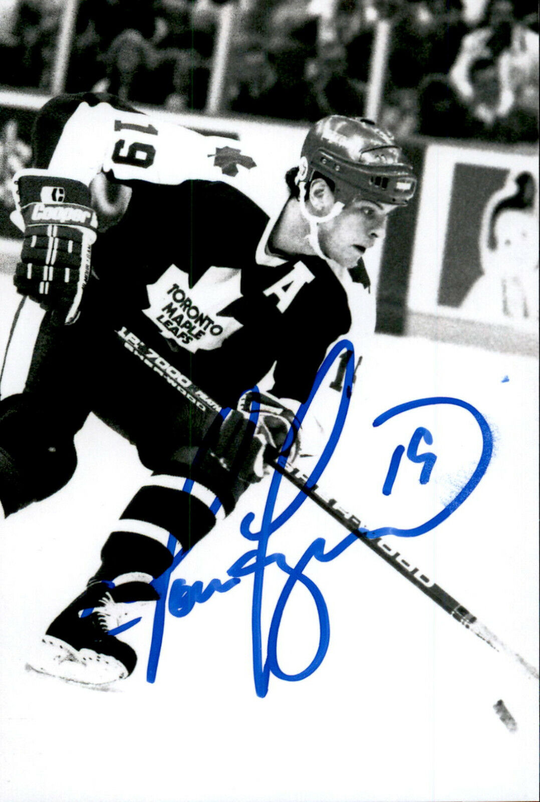 Tom Fergus SIGNED autographed 4x6 Photo Poster painting TORONTO MAPLE LEAFS #4