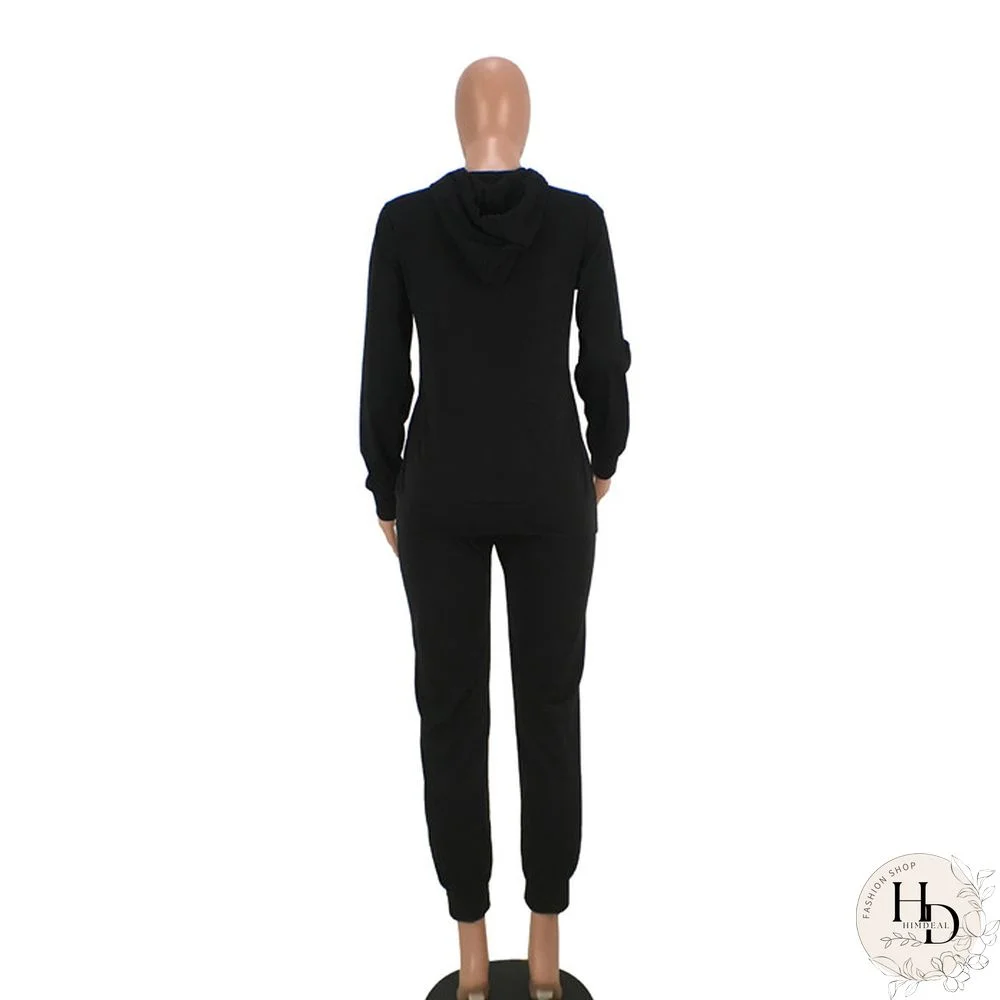 Royal blue Drawstring Mid Solid pencil Two-piece suit