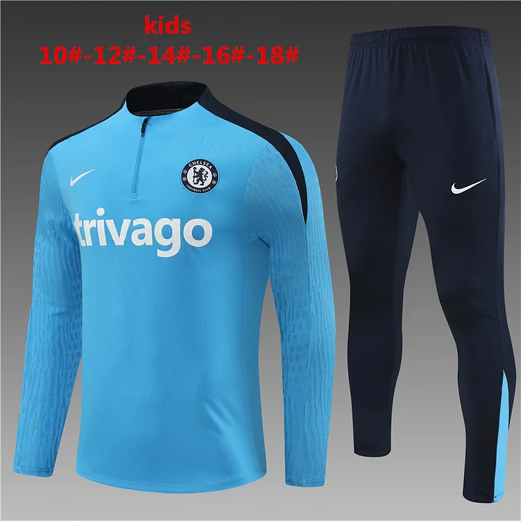 2025-26-New Season- Chelsea Light Blue-Children's-Training Jersey
