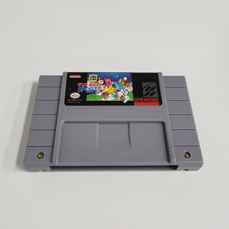 Tiny Toon Adventures: Wacky Sports Challenge SNES For Super Nintendo Entertainment System - 16 Bit US Version Game Cartridge