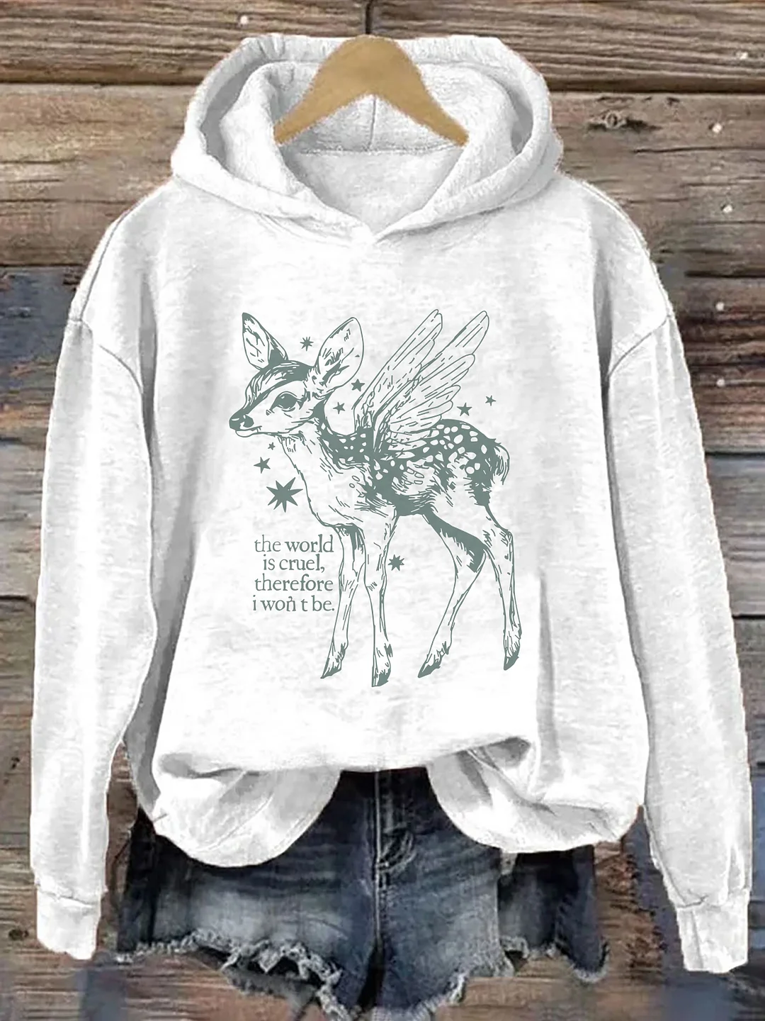 The World Is Cruel Therefore I Won't Be Hoodie